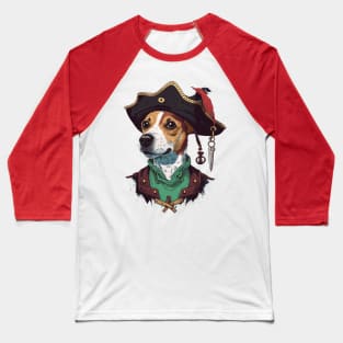 dog pirate Baseball T-Shirt